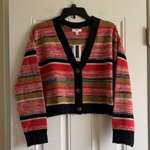 NWT BP Multicolor Striped Cardigan